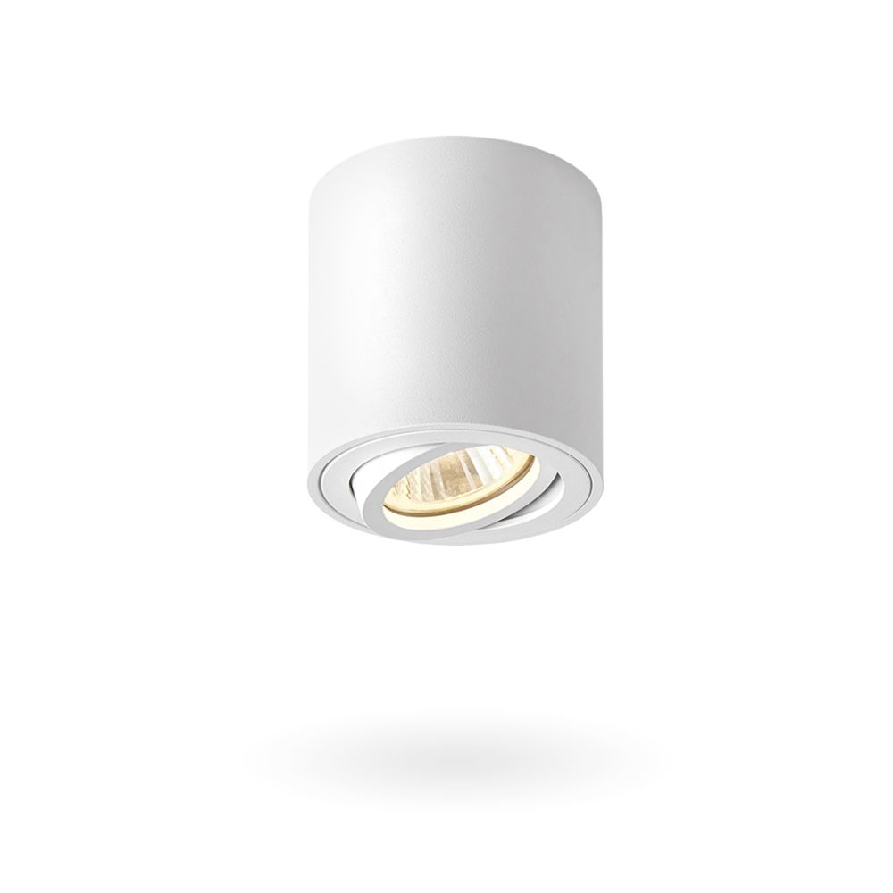 Sodobna cilindrična LED svetilka – bela | VIDEX