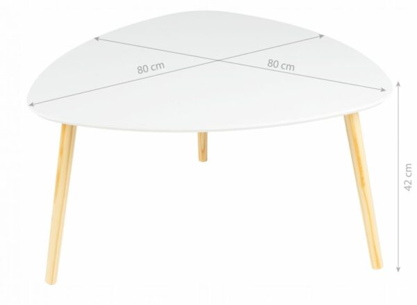Sodobna mizica za kavo | 80 cm