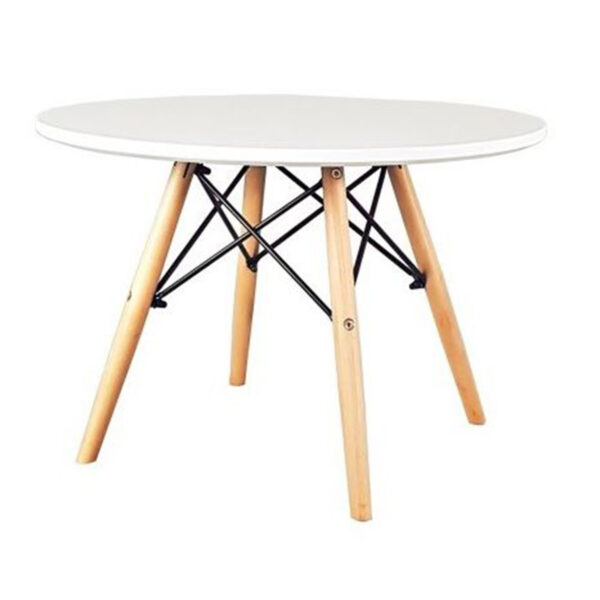 Moderna skandinavska miza - bela | 60 cm