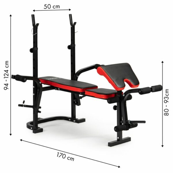 Večnamenska klop za uteži | 170 kg