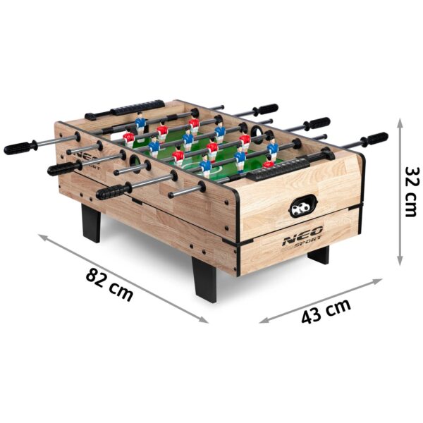 Vsefunkcionalna lesena igralna miza 4v1 | NS-800