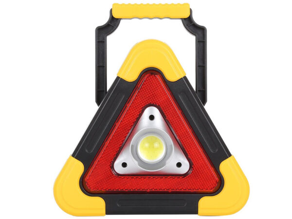 Večnamenski opozorilni trikotnik s svetlobo LED - 5 načinov
