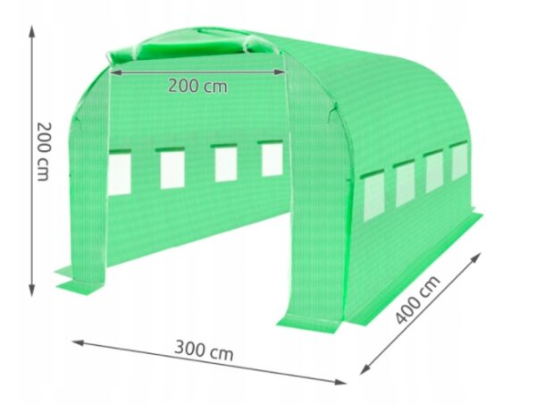 Nadomestna folija za škatlo za folijo 4x3x2m | zelena