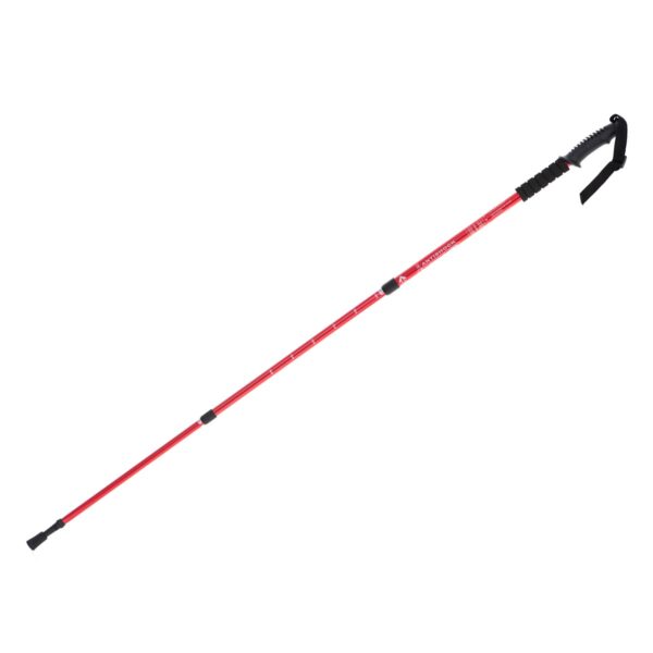 Palica za nordijsko hojo - 135 cm | rdeča