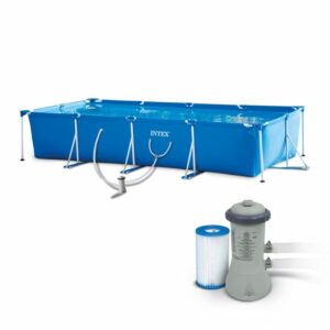 Pravokotni bazen z okvirjem - Intex | 4,5 x 2,2 m