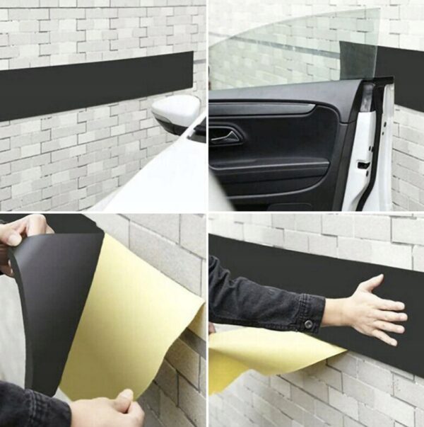 Zaščita avtomobilskih vrat na steni - trak | 200x20x0,4cm