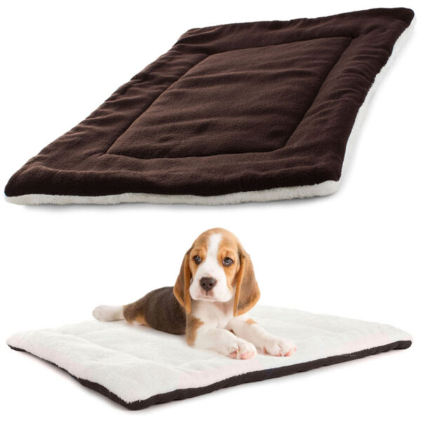 Pasja in mačja postelja / ležišče | 54x44cm temno rjava