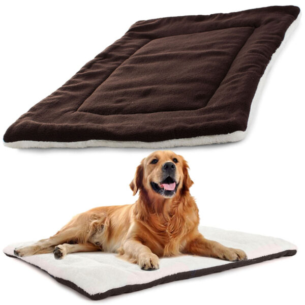 Pasja in mačja postelja / ležišče | 70x53 cm rjava