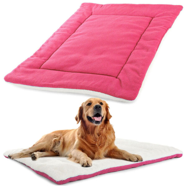 Pasja in mačja postelja / ležišče | 70x53 cm roza