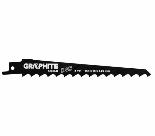 Žagin list za vbodno žago GRAPHITE | 56H041