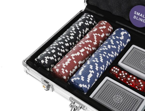 Poker - komplet 300 žetonov | v aluminijastem kovčku
