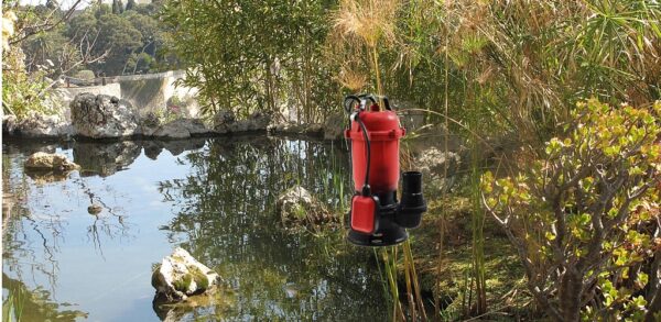 Potopna črpalka za blato z drobilnikom in plovcem 850W | AW85017