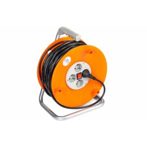 Podaljševalni kabel 50 m, boben 4 vtičnice | PM-PB-50-3-1.5