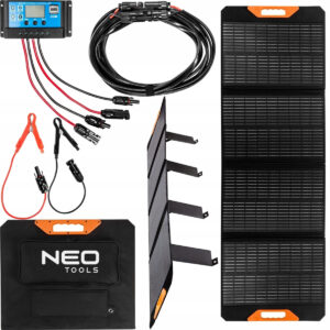Prenosni solarni panel / solarni polnilnik 140W USB NEO | 90-142