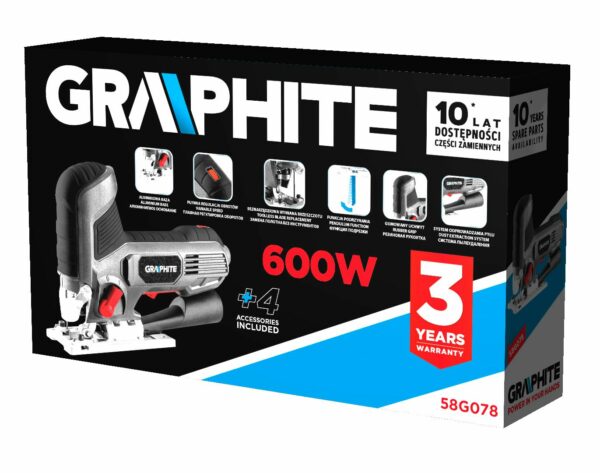 Krožna žaga 600W GRAPHITE | 58G078