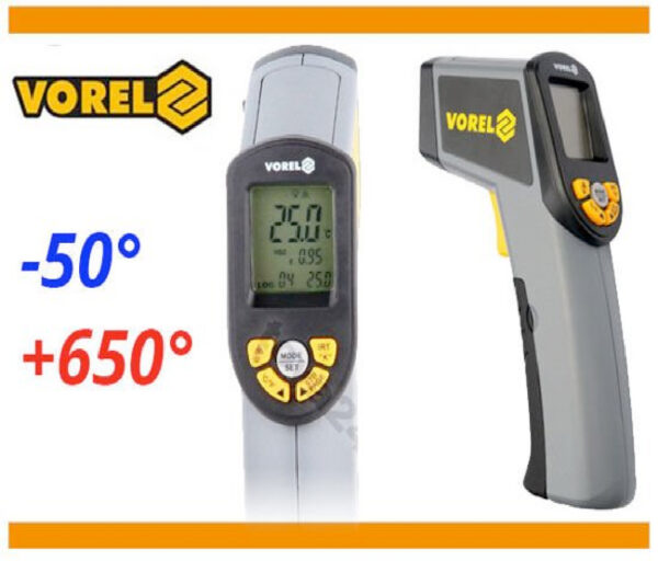 Pirometer - brezkontaktni termometer - od 50 °C do 650 °C | VOREL TO-81762