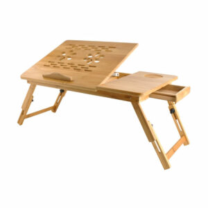Rozkladací stolík pod notebook - max. veľ. 17 "| drevený