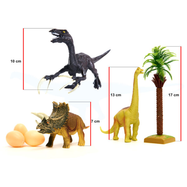 Komplet figuric dinozavrov | 14 kosov