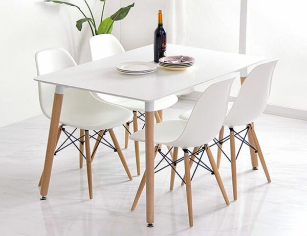 Komplet stolov ITALIANO - beli | 4 kosi