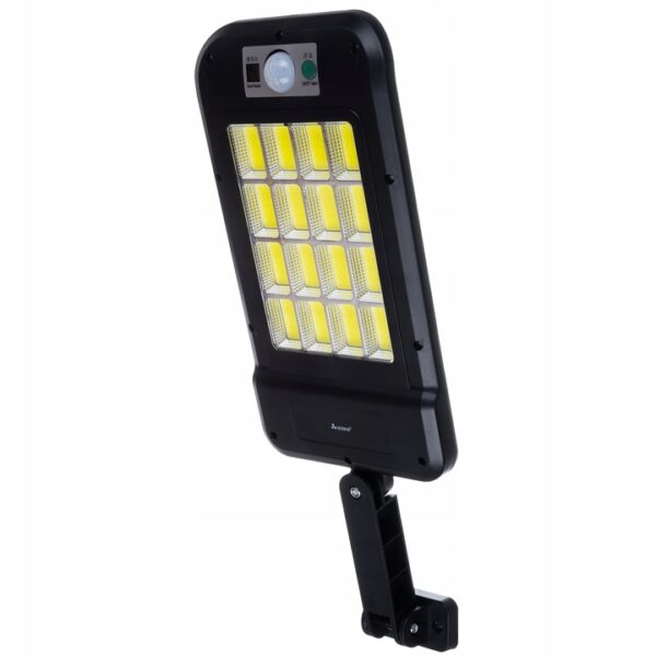 Solarna LED luč s senzorjem gibanja + daljinski upravljalnik 240 LED