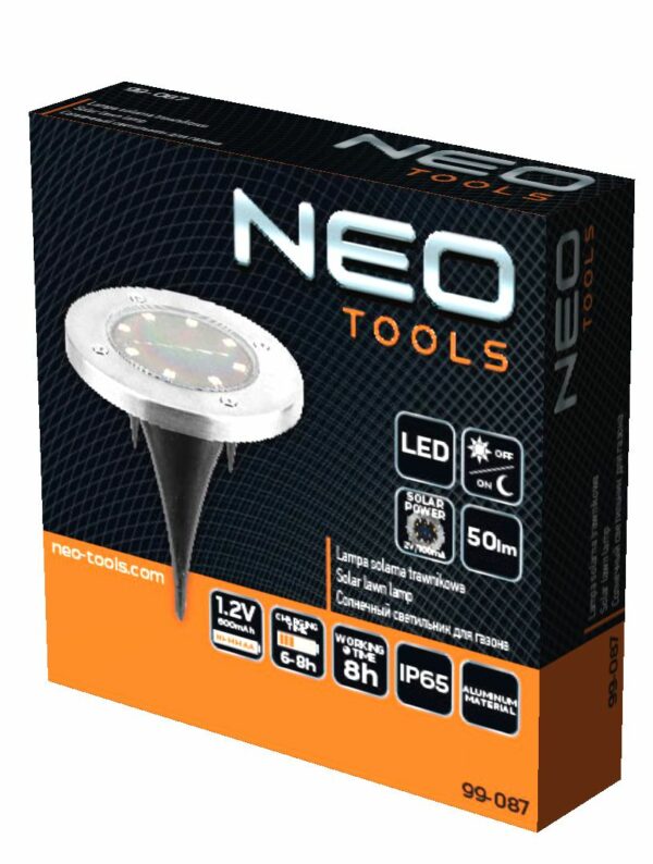 Solarna 50 lm LED luč za osvetljevanje tal NEO | 99-087