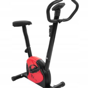 Stacionarno kolo / kolo za vadbo z LCD-jem | rdeče-črna
