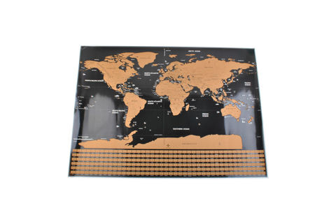 Stieracia mapa sveta s vlajkami + doplnky 9410- 5