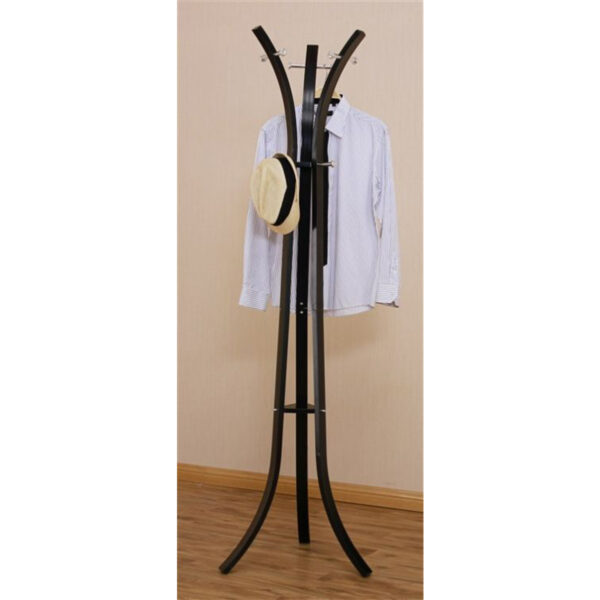 Stojalo za oblačila - črno | 180 cm
