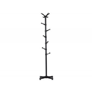 Stojanový vešiak na šaty - čierny | 180 cm