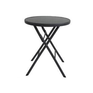 Terasový stôl - skladací okrúhly | 60 cm