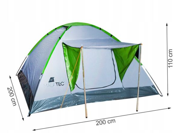 Pohodniški / kamping šotor za 4 osebe MONTANA
