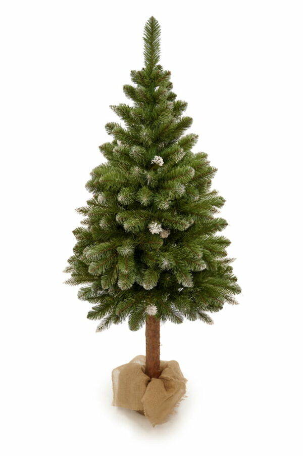 Umetno božično drevo na PREMIUM DIAMANTOVEM deblu | 1,55 m