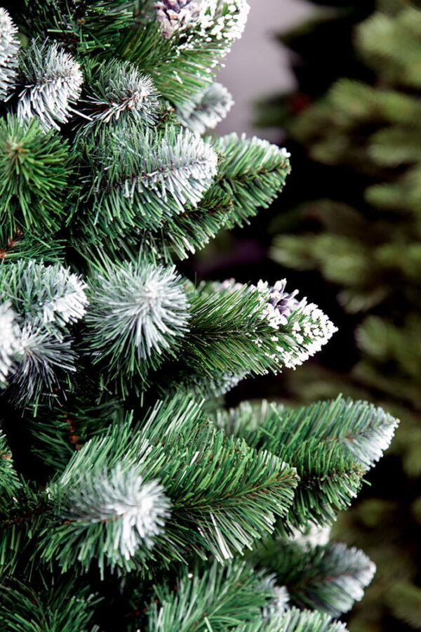 Umetno božično drevo z učinkom zmrzali PREMIUM | 1,6 m