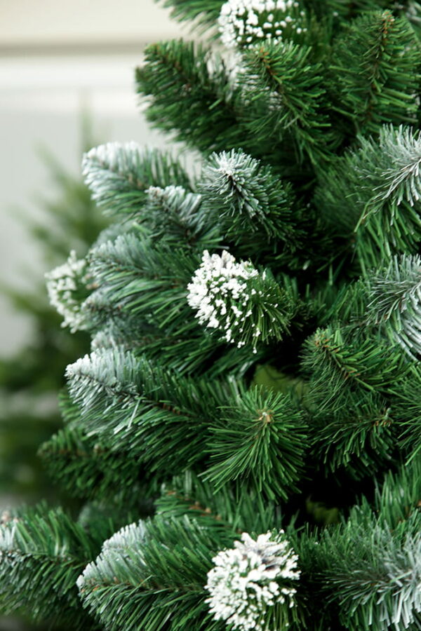 Umetno božično drevo z učinkom zmrzali PREMIUM | 1,6 m