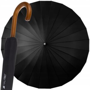 Veliki dežnik 145cm XXL | črna