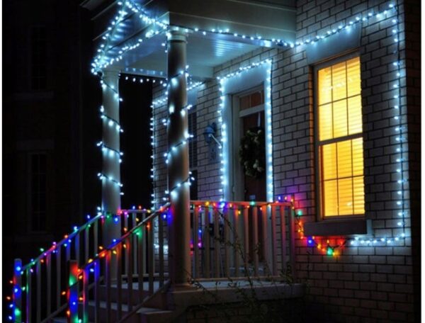 Božične lučke 100 LED 10m | hladno bela