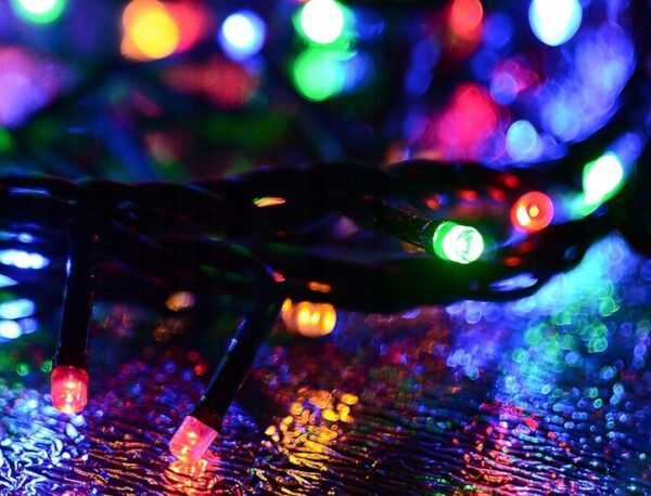 Božične lučke 200 LED 23m | barvne