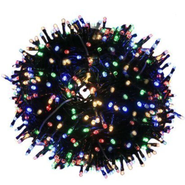Božične lučke 300 LED 33 m večbarvne | 8 načinov