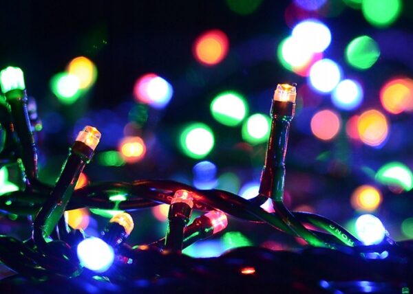 Božične lučke 300 LED 33 m večbarvne | 8 načinov