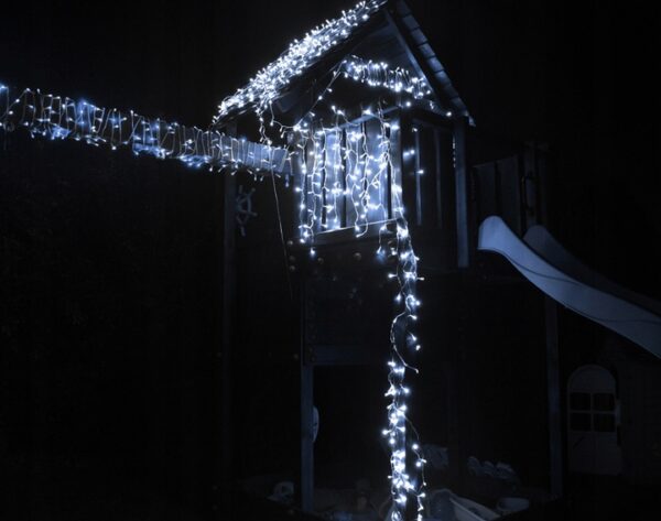 Božične lučke 500 LED 51,6 m | hladno bela