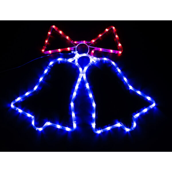 Božične lučke - zvončki | 72 LED XXL