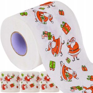 Božični toaletni papir 2-slojni | 4 kosi