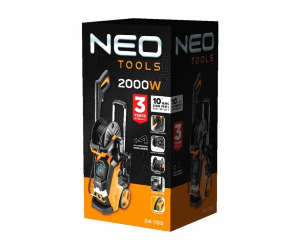 Visokotlačni čistilnik 150 bar 2000W NEO Tools | 04-705