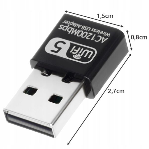 Adapter Wifi USB - 1 200 Mb/s