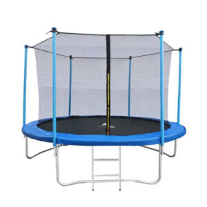 Vrtni trampolin z varnostno mrežo 244 cm | + lestev