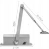 Zapiralec vrat 65-80 kg | srebro