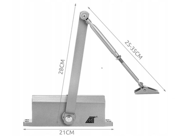 Zapiralec vrat 65-80 kg | srebro