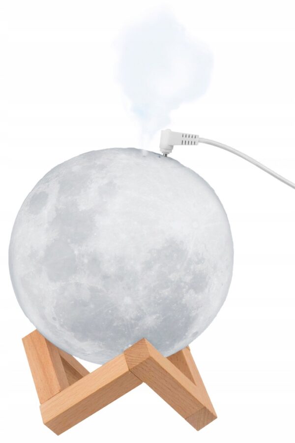Vlažilec zraka v obliki lune 3v1 | 16,5x13 cm