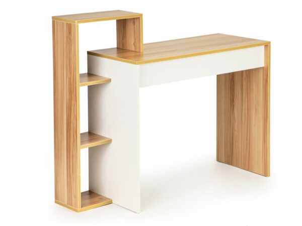 Pisarniška miza s policami | lesena