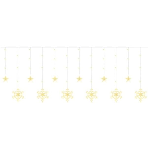 Božična svetlobna zavesa | 138 LED diod